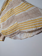 Johanna Ortiz Striped Linen Blend Maxi Dress Size S - Image 2