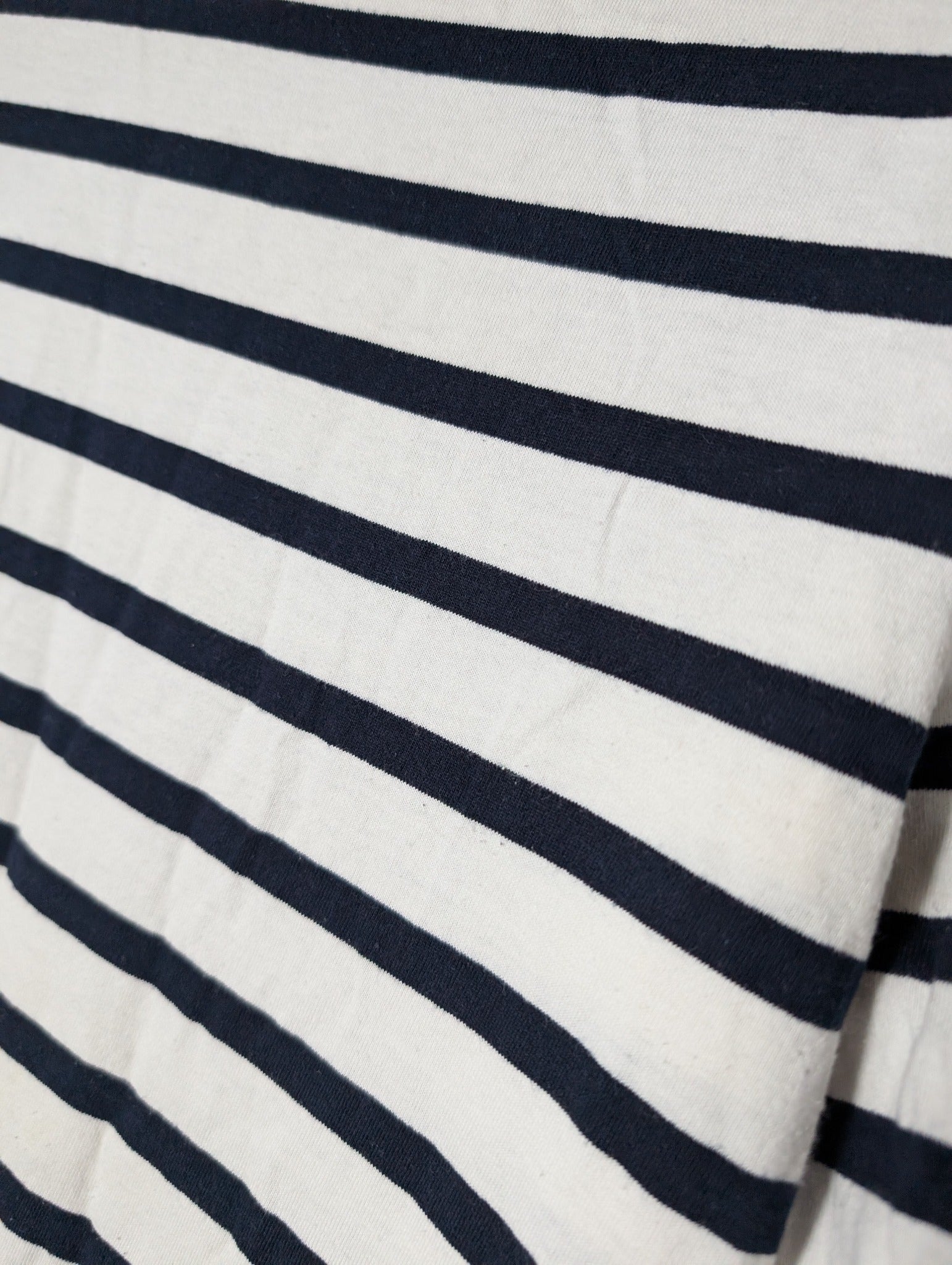 Bassike Women's Long Sleeve Striped Midi Dress Size XS - Image 2
