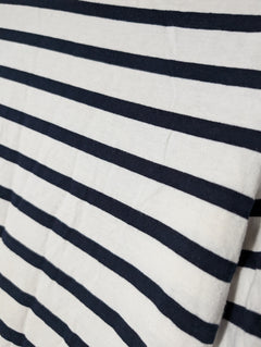 Bassike Women's Long Sleeve Striped Midi Dress Size XS - Image 2