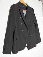 Gordon Smith Double-Breasted Blazer Black Women's Size 10 - Image 1