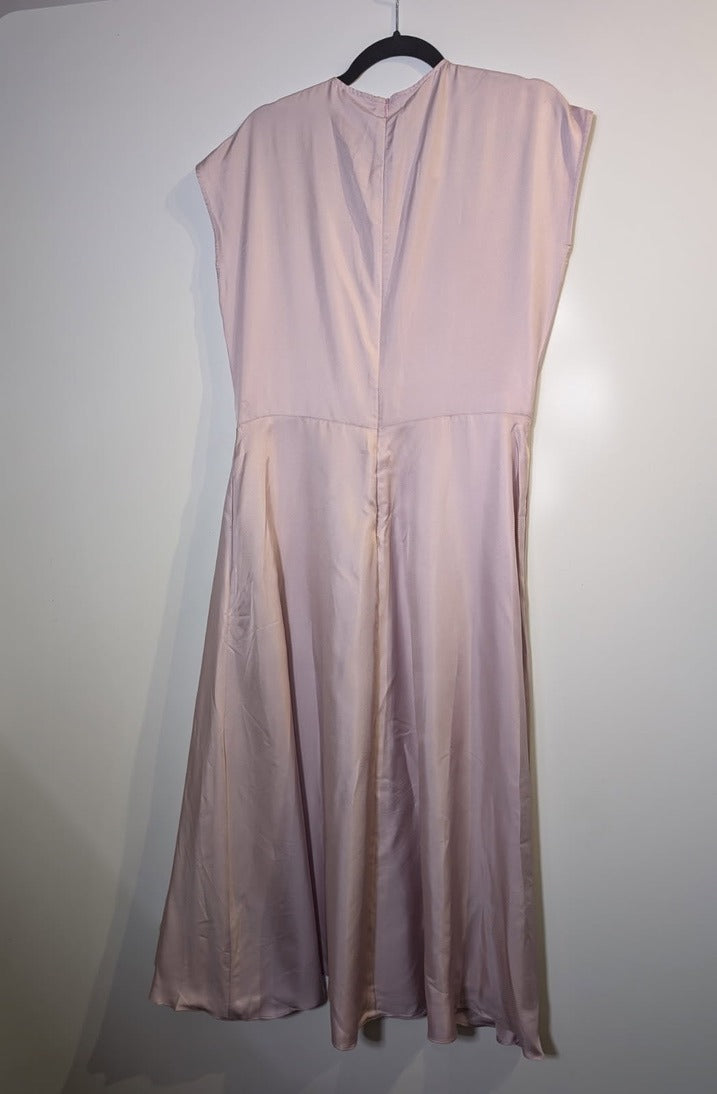 Emporio Armani Midi Dress Blush Pink - Image 2