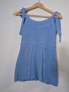 Rebecca Vallance Knit Mini Dress Blue AU 8 - Image 2