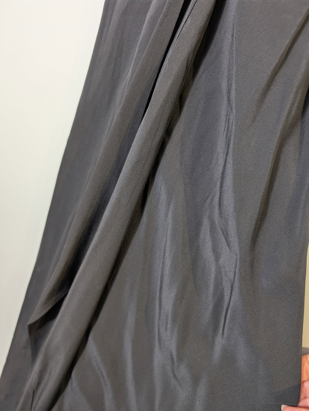 Arthur Galan AG Black Silk Evening Gown - Rope Detail Halter Neck - Image 3