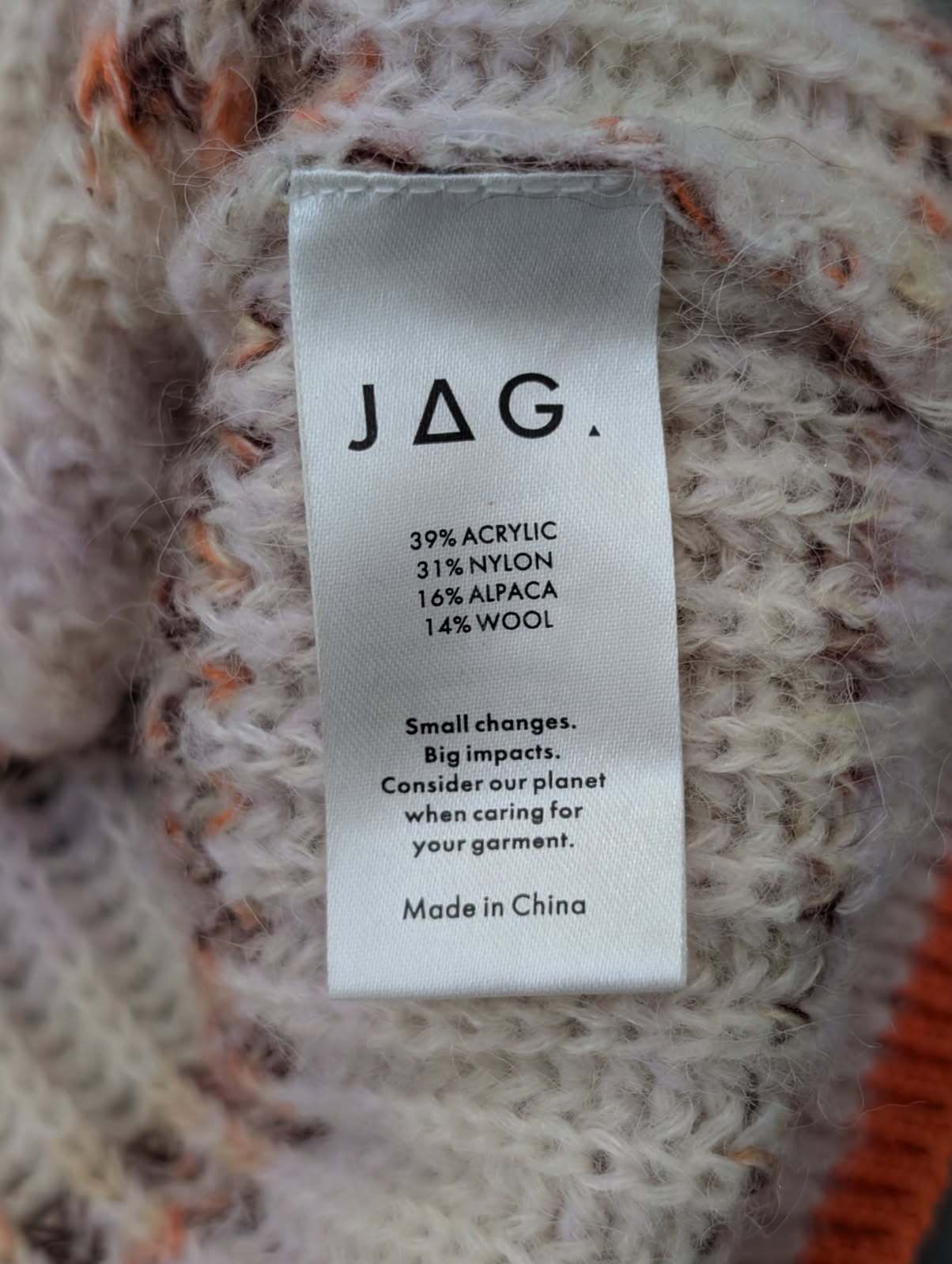 Jag Ribbed Knit Striped Sweater - Women's XXS - Image 3
