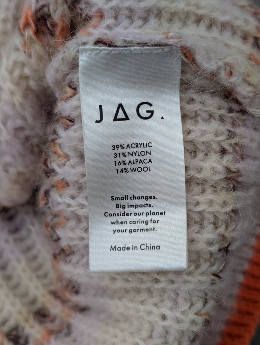 Jag Ribbed Knit Striped Sweater - Women's XXS - Image 3