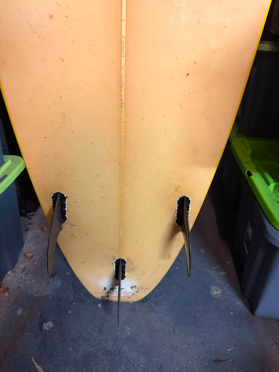 Dartboards Surfboard 220cm Thruster Setup Yellow - Image 2