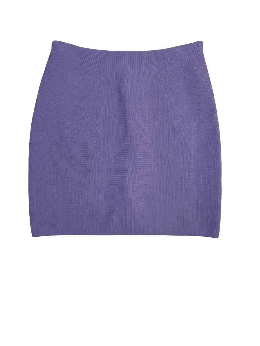 Portmans Purple Bandage Mini Skirt - Size S - Image 1