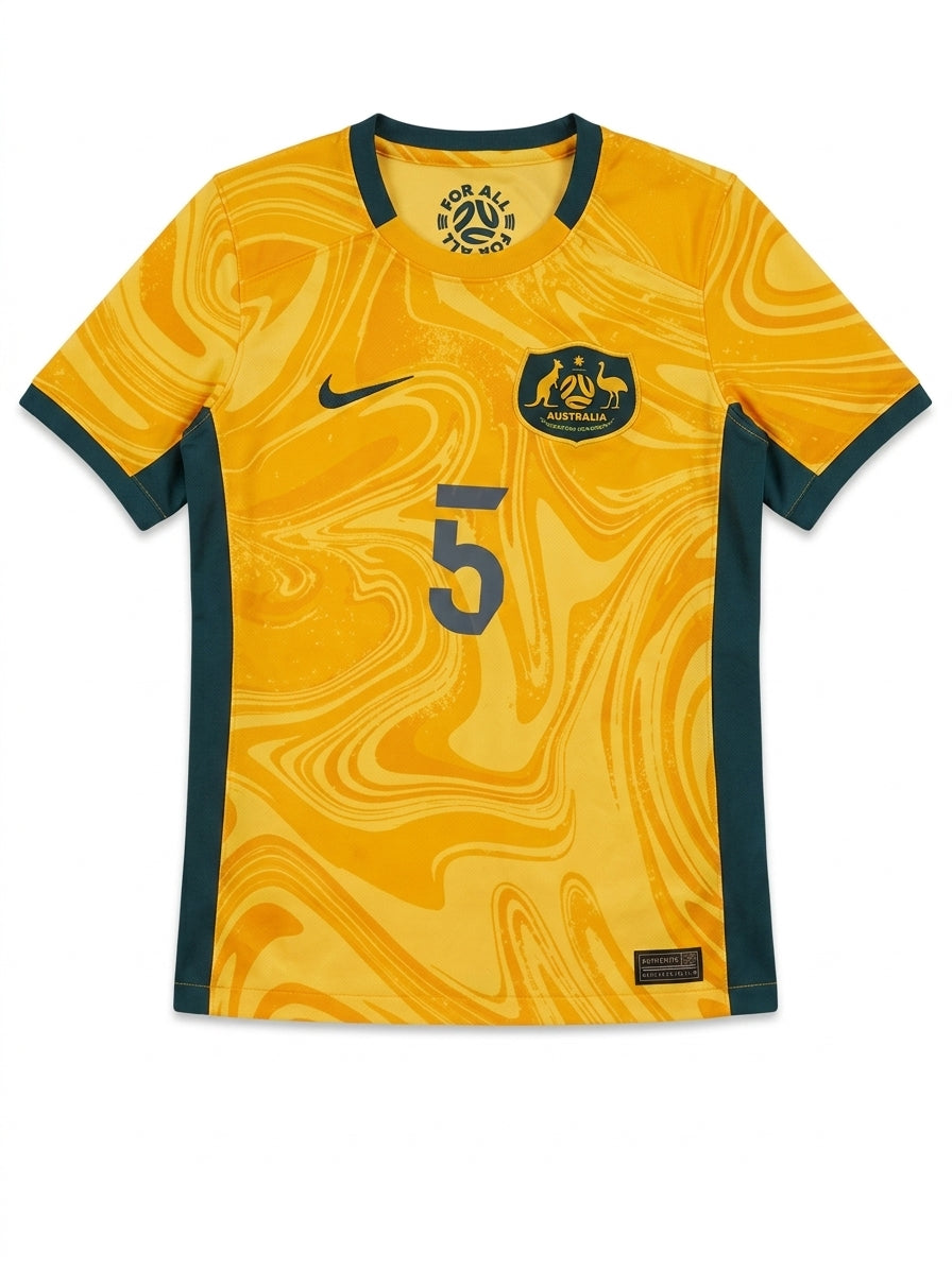Nike Australia 2023 Women's World Cup Home Jersey - Size Small - Image 1