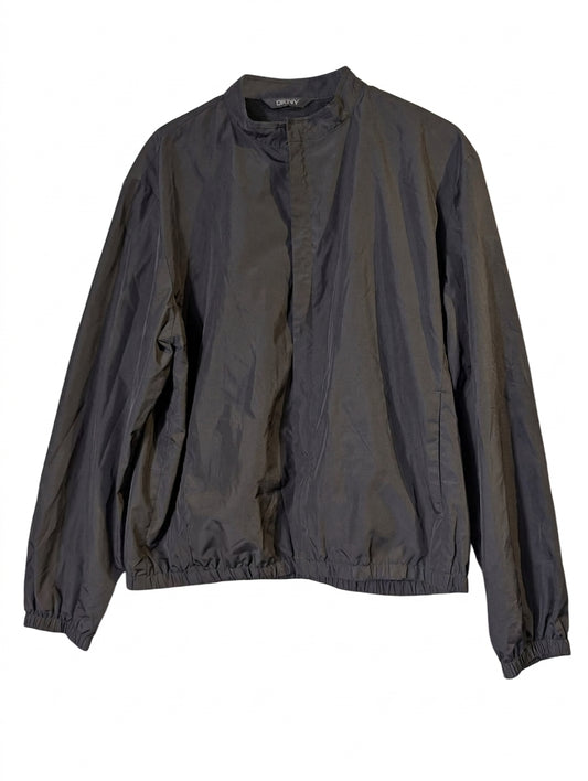DKNY Women's Lightweight Windbreaker Jacket Black Large - Image 1