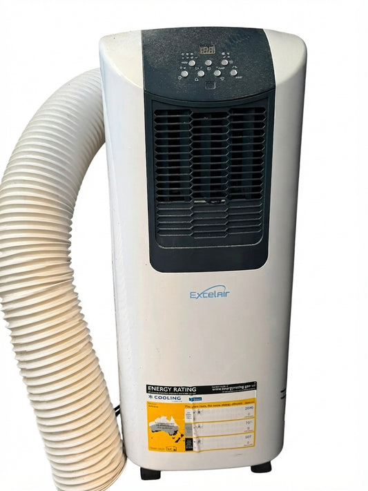 Excelair EPA10A Portable Air Conditioner with Exhaust Hose - Image 1