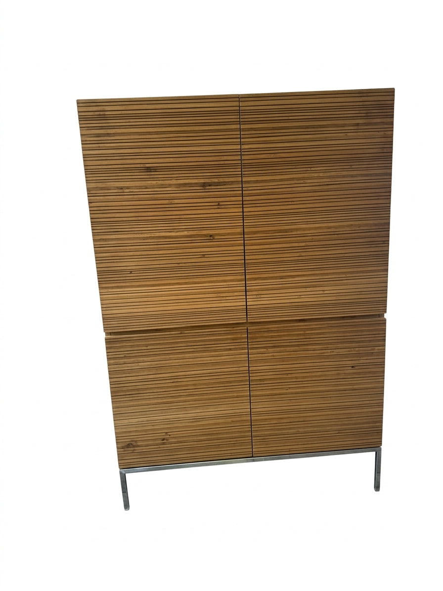 Ethnicraft Storage Cabinet Timber Sideboard 110cm - Image 1