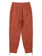 Veronika Maine Trousers Rust Orange Size 8 - Image 1