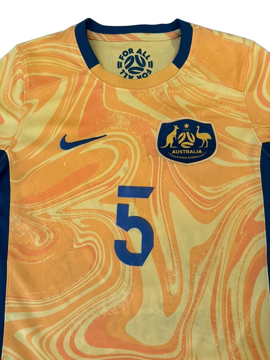 Nike Australia 2023 Women's World Cup Away Jersey - Vine #5 - Image 3