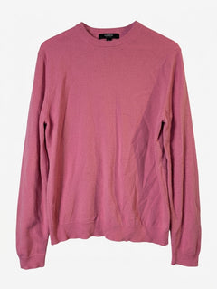 Express Cashmere Crew Neck Sweater Pink Women's Size M - Image 1