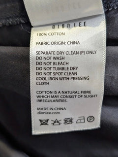 Dion Lee Utility Trousers Navy Cotton XXS - Image 4