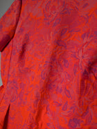 Ginger & Smart Floral Jacquard Shift Dress Pink & Orange AU 12 - Image 2