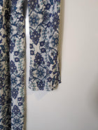 Tigerlily Wrap Maxi Dress Blue Floral Women's AU 8 - Image 3