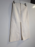 Nicholas High-Waisted Midi Skirt White AU 6 - Image 3
