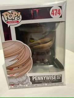 Funko Pop! Movies IT Pennywise With Wig #474 Vinyl Figure - Image 2