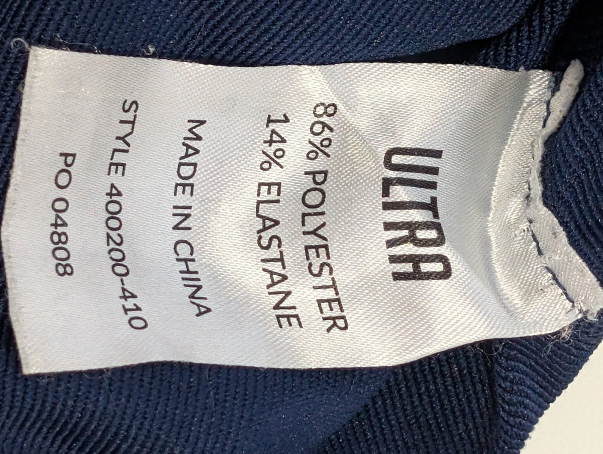 Ultra Compression Long Sleeve Shirt - Navy Blue Youth Size M - Image 3