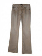 Calvin Klein Jeans Corduroy Pants Tan Rhinestone Detail - Image 1