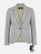 Proenza Schouler Jersey Blazer Grey Size 2 - Image 1