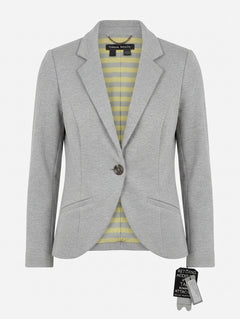 Proenza Schouler Jersey Blazer Grey Size 2 - Image 1