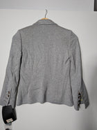 Proenza Schouler Jersey Blazer Grey Size 2 - Image 3