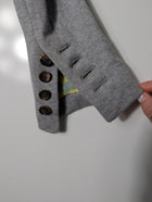 Proenza Schouler Jersey Blazer Grey Size 2 - Image 4