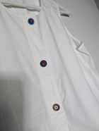 Tory Burch Sleeveless Blouse White Size 4 - Image 2