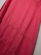 Morrison One-Shoulder Tiered Midi Dress Pink Size 2 - Image 6
