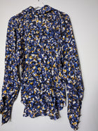 Ginger & Smart Silk Blend Floral Blouse Women's Size 10 - Image 5