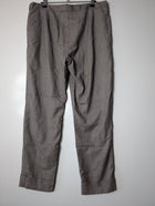 Bianca Spender Micro-Houndstooth Cuffed Trousers Brown Size 12 - Image 4