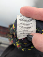 Swildens Floral Print Button-Down Blouse Black Size 38 - Image 8