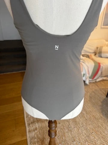 Noli Grey Sleeveless Scoop Neck Bodysuit - Image 3