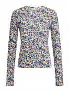 Nina Ricci Floral Long Sleeve Top Multicolour Size 36 FR - Image 1