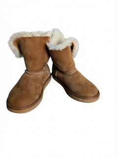 TASMANUGG Classic Mini Sheepskin Boots Chestnut - Image 1