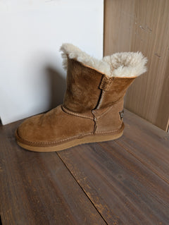 TASMANUGG Classic Mini Sheepskin Boots Chestnut - Image 2