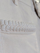 Love & Roses Wide Leg Trousers Cream US 8 / UK 12 - Image 8