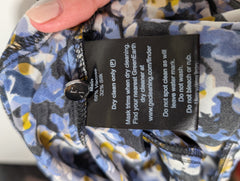 Ginger & Smart Silk Blend Floral Blouse Women's Size 10 - Image 7