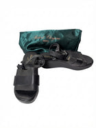 Robert Clergerie Platform Sandals Black Leather EU 38.5 - Image 1