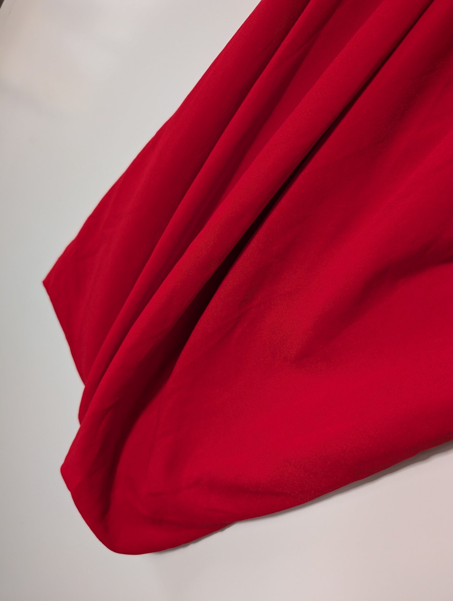 Calvin Klein Sleeveless Draped Sheath Dress Red Size 2 - Image 3