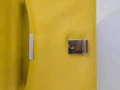 Victoria Beckham Leather Crossbody Bag Yellow - Image 3