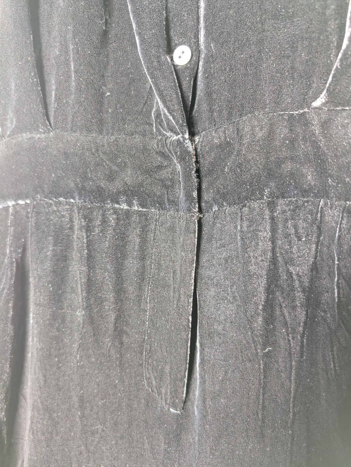 Bianca Spender Velvet Halter Neck Jumpsuit Black Size 14 - Image 5