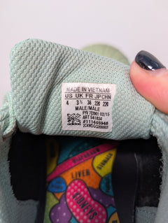 Adidas Superstar Pharrell Williams Mint Green US 4 - Image 6