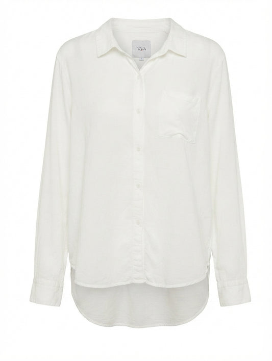 Rails Hunter Button-Down Shirt White XL - Image 1