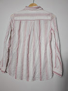 Isabel Marant Étoile Striped Button-Down Shirt White and Red Size 40 - Image 3