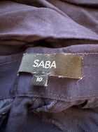SABA Navy Blue Viscose Trousers - Image 6