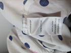 Peter Alexander Women's Polka Dot Pajama Set White & Navy Size M - Image 8