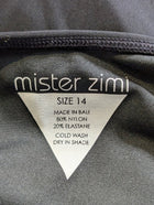 Mister Zimi Strapless One-Piece Swimsuit Black Size 14 - Image 7